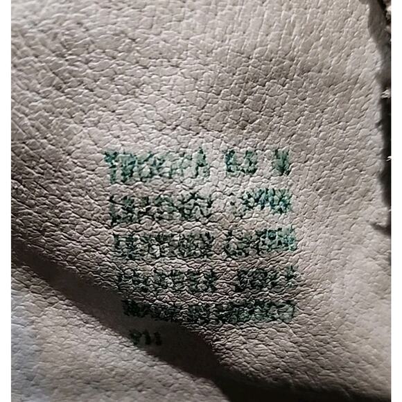 Steve Madden Leather Womens Troopa Combat Boot Size 8.5 Taupe Lace Up - Picture 3 of 14